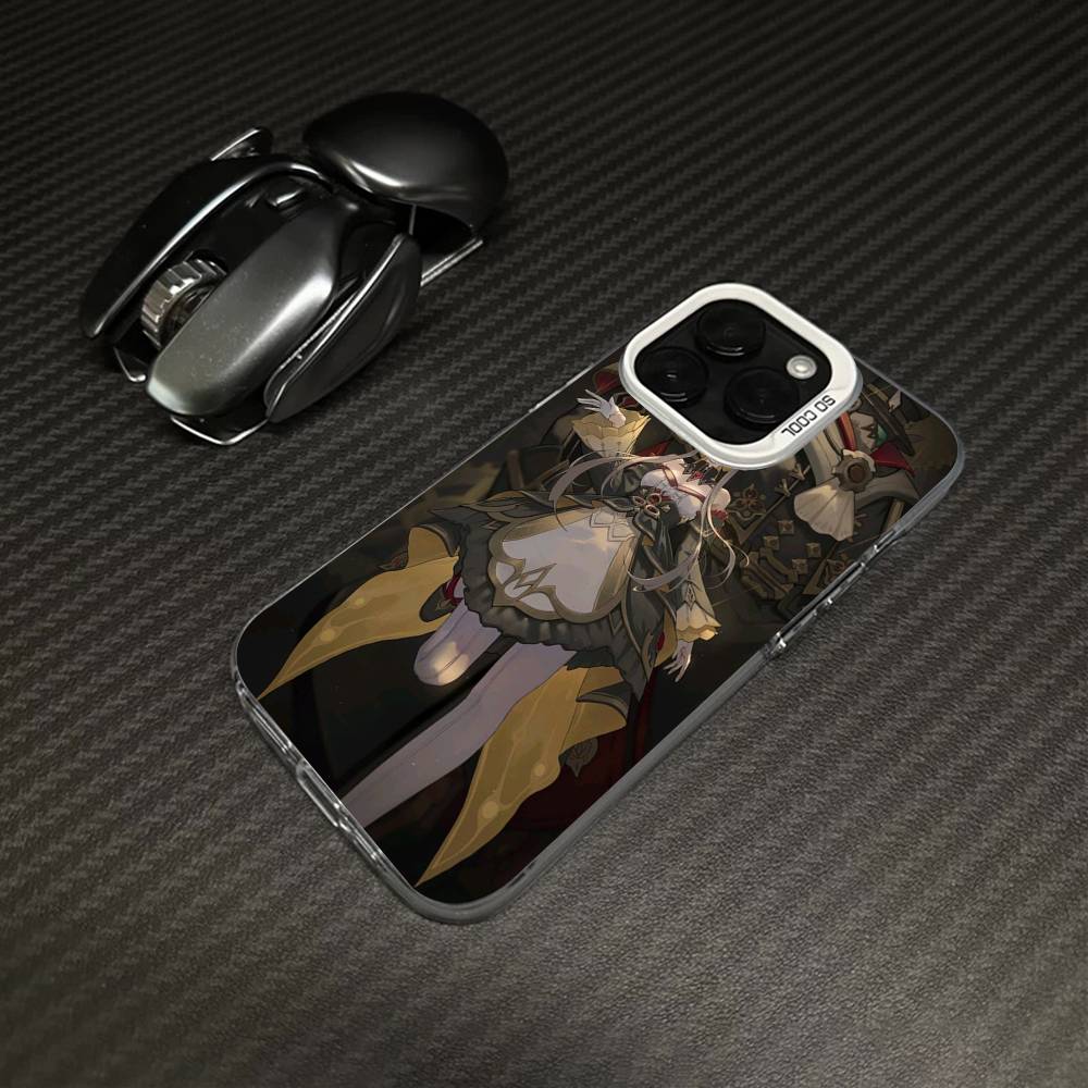 Чехол для телефона Genshin Impact Sandrone Для iPhone 17 Air 16 15 14 13 12 11 Pro Max Цветной Жесткий Чехол