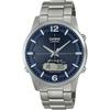 LINEAGE Мужские титановые часы Casio с солнечной батареей и радиоконтролем LCW-M170TD-2AJF (Официальный японский продукт) в серебре