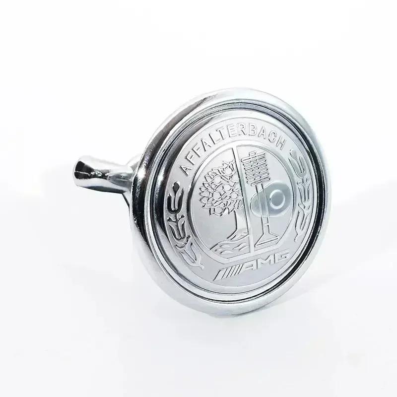 ESU5 45mm Car Front Emblem Badge Modified Bonnet Chrome Hood Cover for Mercedes Benz AMG W203 W204 C E S Class W210 W211 W220