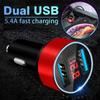 Автомобильное зарядное устройство 2 USB порта Быстрая зарядка Цифровой дисплей Автомобильные аксессуары Для SEAT Arona Ateca Tarraco Minimo IBL EL-BORN LEON
