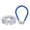 Spoke Wrench 8 Holes Steel Bicycle Cycling Pocket Tools with Round Wrench for Bicycle Spokes