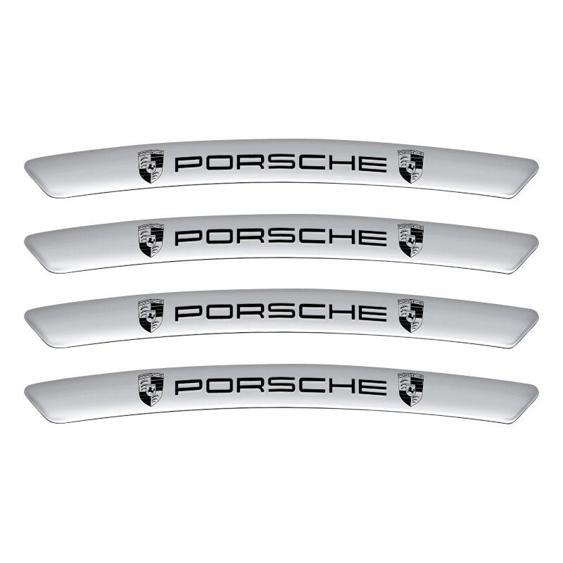 Прочные виниловые наклейки на ступицы колес для Porsche - Набор из 4 штук