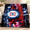 CruzAzul blanket Flannel Blanket Soft Cozy Plush Throw for Sofa Bed Lightweight Home Decoration Outdoor camping