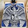 1PC Lech Poznan Patterned Flannel Blanket Suitable For All Seasons for Home Decor Warmth and Comfort Gifts Holiday Present