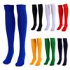 Unisex Football Plain Long Sock Sport Knee High Large Hockey Soccer Rugby Stocks Running Socks