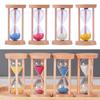 5 Minutes Hourglass Wooden Sand Watch Sandglass Sand Clock Children Kid Gift Kitchen Sand Timer Hour Clock Office Decor