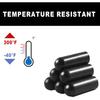 108PCS Vacuum Caps Assortment, Vacuum Plugs Hose End Cap, Rubber Vacuum Cap Kit For Carburetor, Manifold, Automotive, 3/16'' 5/16'' 7/32'' 1/4''