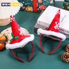 Christmas Headbands Xmas Tree Santa Hat Hair Band 2024 Christmas Decorations for Home Girls Women 2025 New Year Gifts\