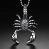 European & American Style Scorpion Titanium Steel Men's Pendant Necklace