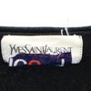 Yves Saint Laurent 90s Made In Japan Old Long Sleeve Knit M Black Women Used