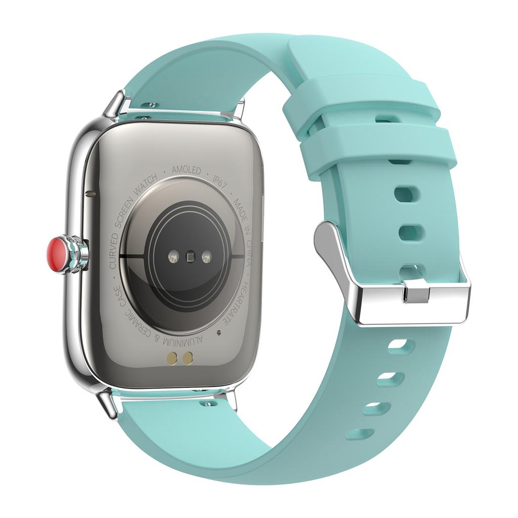 Полуумный браслет Rainbuvvy 1,75-дюймовый AMOLED емкостный сенсорный экран 390x450 Bluetooth 5.3 RTOS часы JL7012 двухъядерный 180 мАч супертонкие умные часы