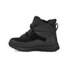 Kids Round Toe Lace-Up Comfortable Durable Low-Cut Boots Kids Boots Black 1143780K-BLK