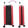 Suitcase with Lock Red 50 x 30 x 76 cm ABS Plastic