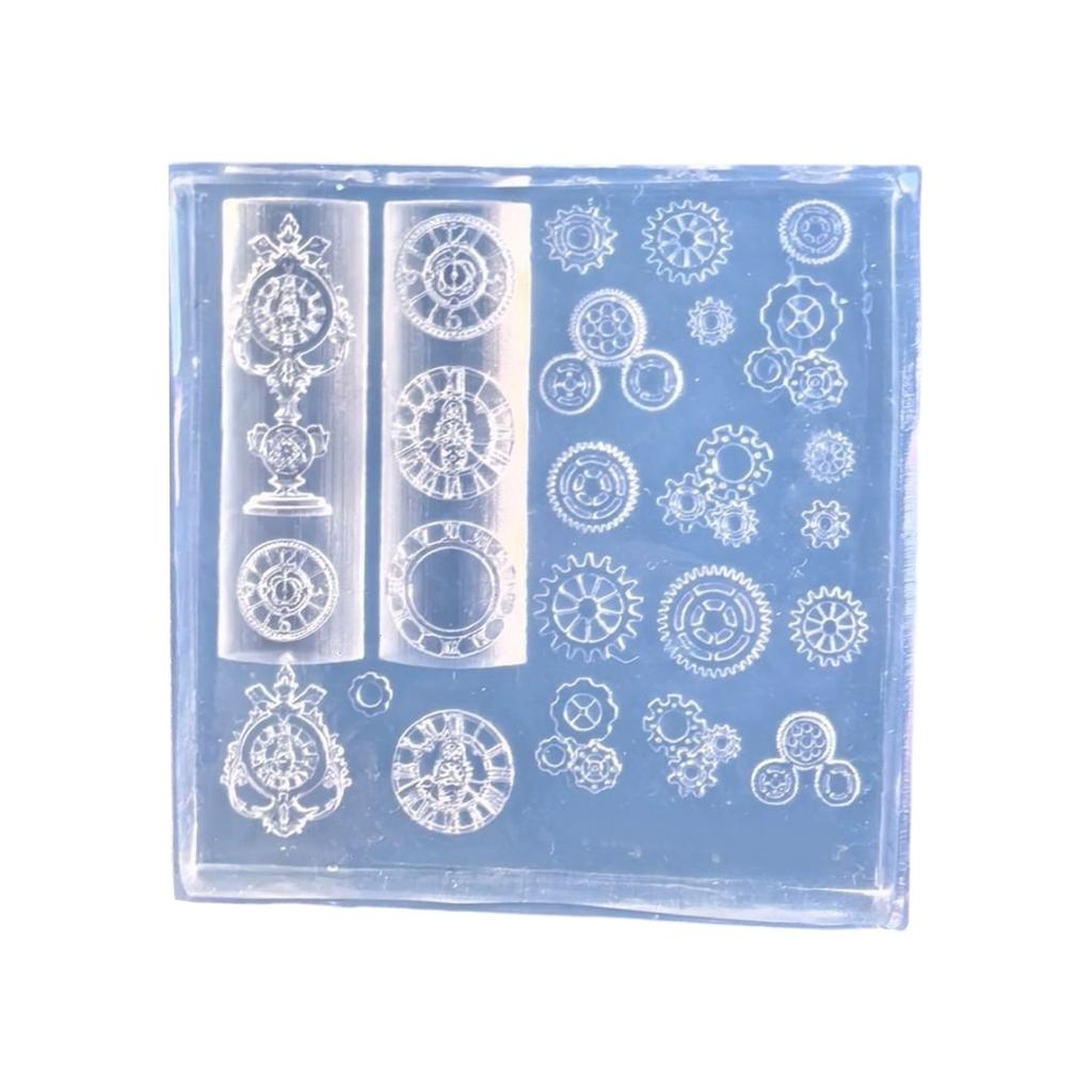 Silicone 3D Nail Embellishment Molds Delicate Shape Small Accessories Crafting Molds Present for Beauty Enthusiasts