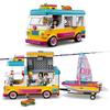 Набор LEGO Friends Кемпер и лодка 41681 Игрушка для девочек от 7 лет Игровой набор с транспортным средством