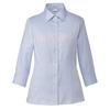 ENJOY ESB593 FINE KERSEY Sleeve Shirt Size 11 3/4 Blouse, Blue,