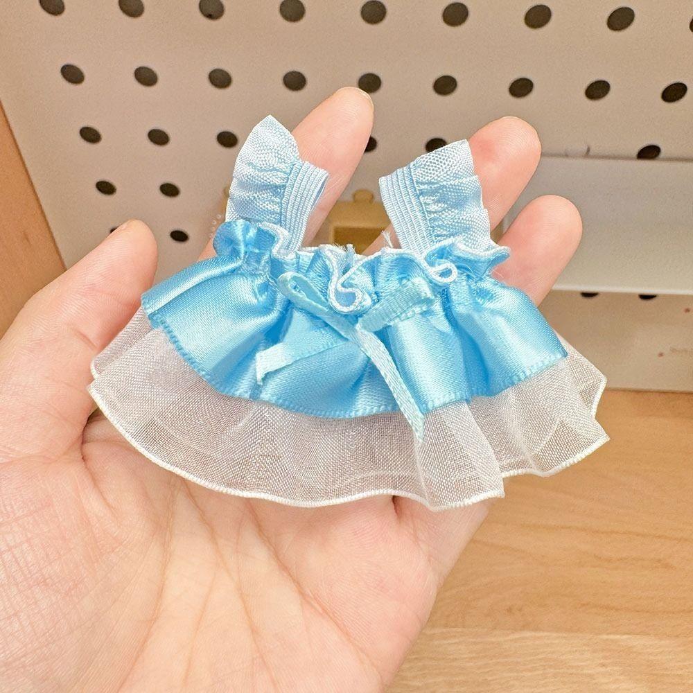 Милое платье принцессы, одежда, украшения, плюшевые куклы, одежда для 10~15 см хлопковой куклы/кукол-айдолов EXO