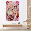 Anime SSugar Sugar Rune Tapestry Microfiber Wall Hanging For Bedroom Living Room Decor Outdoor Festival Garden Bar Background