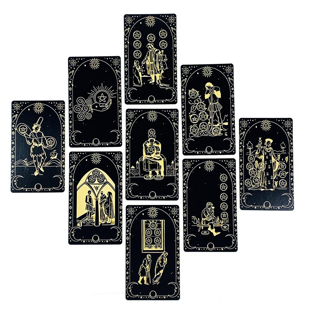Значение карт Таро 78 карт Английская версия Visions Divination Edition Настольная игра, Идеально для путешествий, медитации и духовности