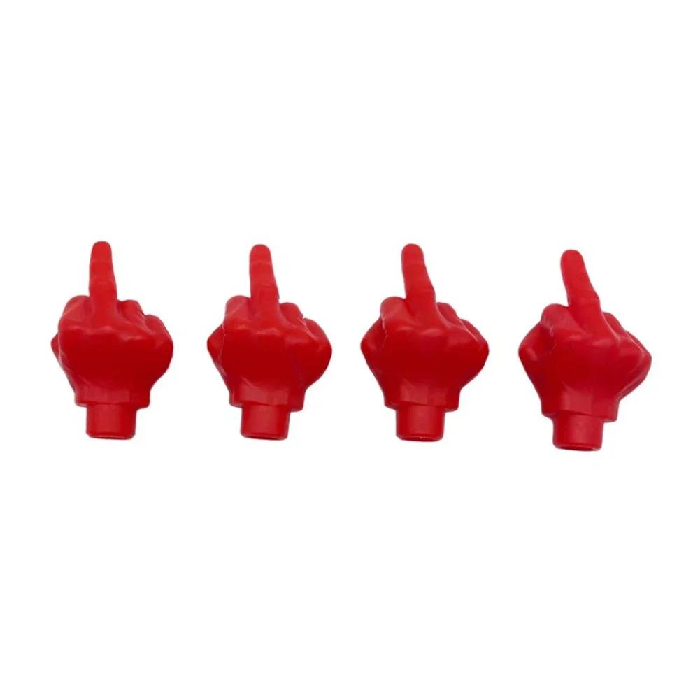 Колпачок вентиля шины для автомобиля на средний палец, индивидуальный декор, насадка для колеса, пылезащитный, водонепроницаемый, колпачок вентиля шины, аксессуары