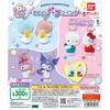 Персонажи Sanrio Пара Дружбы Качели Полный Набор 6 BANDAI Гашапон