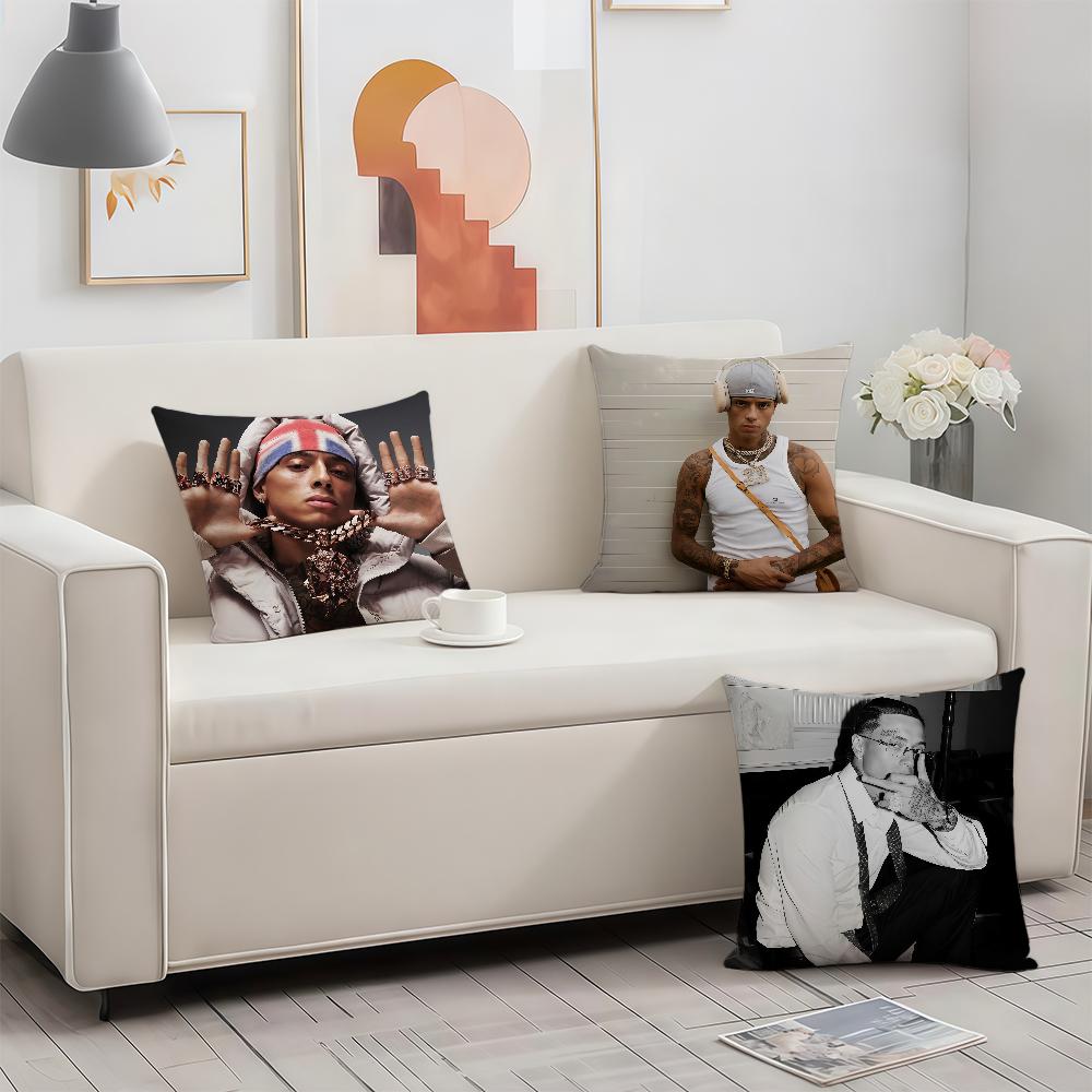 Cool Rapper CCentral CCee cushion cover Birthday Anniversary Gifts Double Sided Printed Zipper Cushion Cover Soft Skin Bedding
