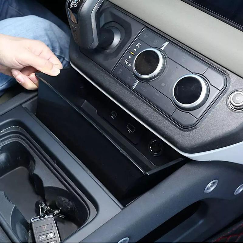 Органайзер-ящик для хранения подлокотника центральной консоли для Land Rover For Defender 90 110 -2024 Замена автомобильных аксессуаров