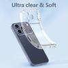 Ударопрочный TPU чехол для iPhone 17 16 Pro 15 14 13 12 Pro Max 11, прозрачный, мягкий силикон, с принтом разноцветных цветов