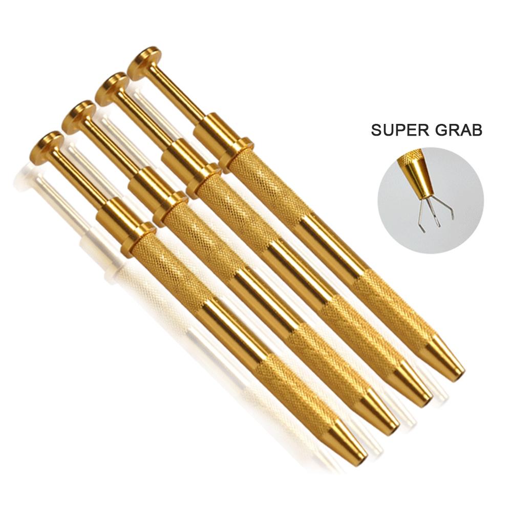 Компонент Grabber Четырехлапый захват для электронных компонентов ИС BGA чип захват Экстрактор Отвертка Pick Up ручка Ремонт ювелирных изделий Ручной инструмент
