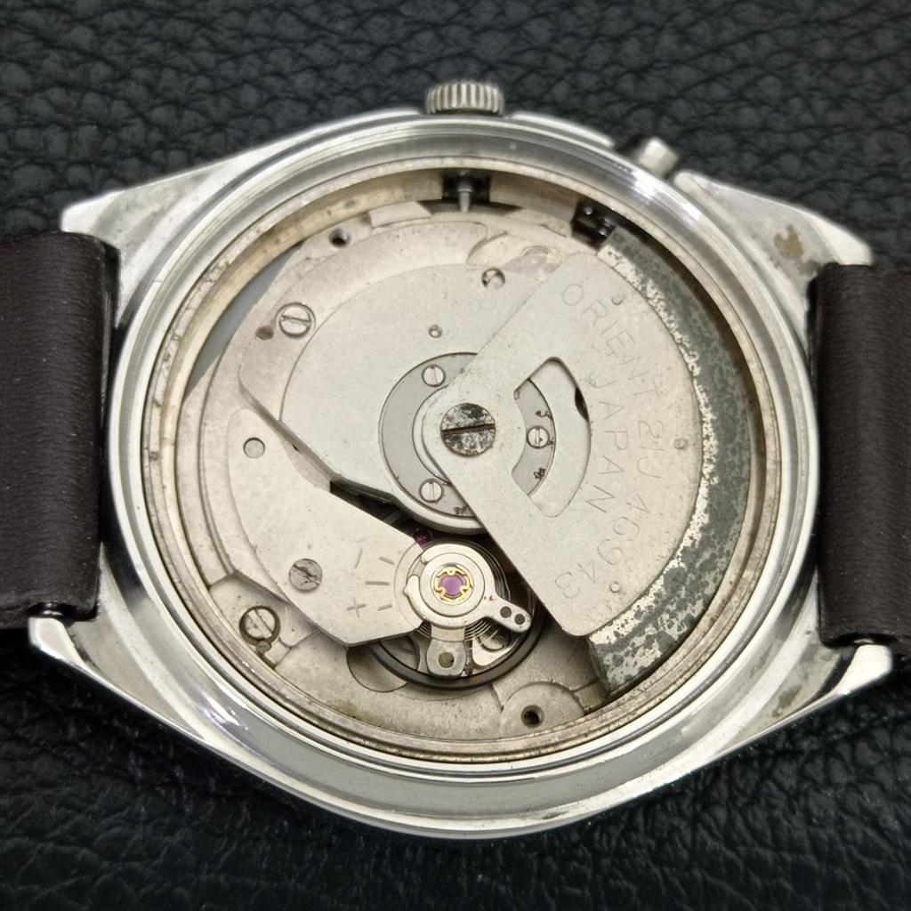 VINTAGE ORIENT AAA KD АВТОМАТИЧЕСКИЕ 46943 ЯПОНИЯ МУЖСКИЕ ОРИГИНАЛЬНЫЕ ЧАСЫ С ЦИФЕРБЛАТОМ a704946-1