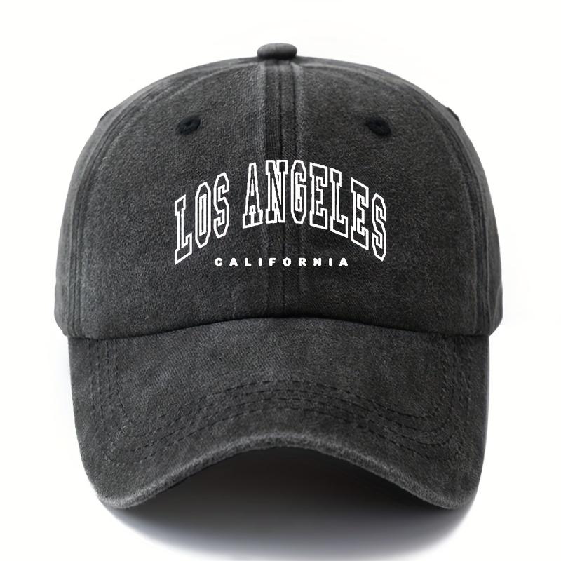 Мужская ретро бейсболка Los Angeles, легкая уличная кепка-утка, подходит для кемпинга, вечеринок, водителей грузовиков