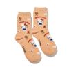 Домашние Оригинальные Носки с Персонажами Sanrio (Цветная Hello Kitty) Студенческие носки средней длины Детские носки Милые носки