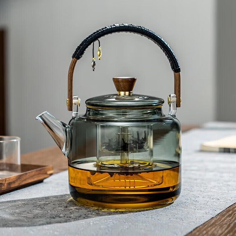 Стеклянный чайник YIHUTEA для высоких температур с ситечком для чая