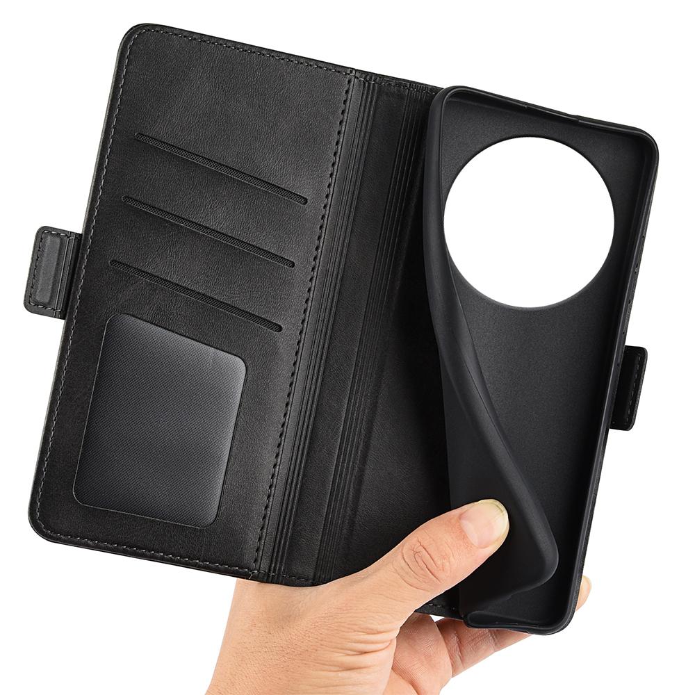 For Xiaomi Poco C75 4G/Redmi 14R 5G/14C 4G Stand Case Calf Texture Leather Wallet Phone Cover