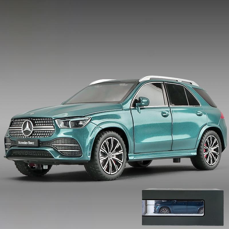 AATC1 1:24 Бенц GLE350 Внедорожник Внедорожный SUV Литой Металлический Модель Автомобиля Автозапчасти Аксессуары Украшения для Центрального Экрана Автомобиля Мальчик
