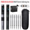 FNIRSI HS-02 Умный электрический паяльник 100-450℃ Регулируемая температура PD 100 Вт Портативная паяльная станция для ремонта Паяльники Комплект