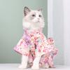 Japanese Retro Sphynx Cat Clothing for Cats Gotas Cherry Blossom Print Pet Kimono Persian Chinchilla Costume mascotas Clothes