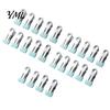 Windproof Clothespins for Breezy Days 24PCS Stainless Steel Clothes Pegs, with Non-Slip Rubber Coating, Heavy Laundry Clips Drying Duty Clips,