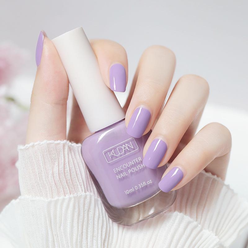 Cool Dan Quick-Dry Water-Based Nail Polish, 10ml, Long-Lasting, Tearable with Light Fragrance.