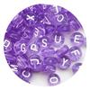 100/200/300/500pcs Acrylic Letter Beads Round Loose Spacer Alphabet Beads For Jewelry Making DIY Handmade Bracelet Accessories