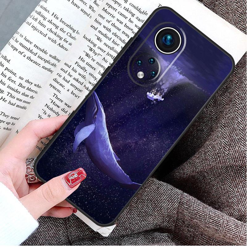 Кит Рыба Волна Море Чехол Для Honor Magic 8 6 7 Lite Honor 400 200 Pro 50 70 90 X8c X8b X9a X9c X9b X9d Win Чехол