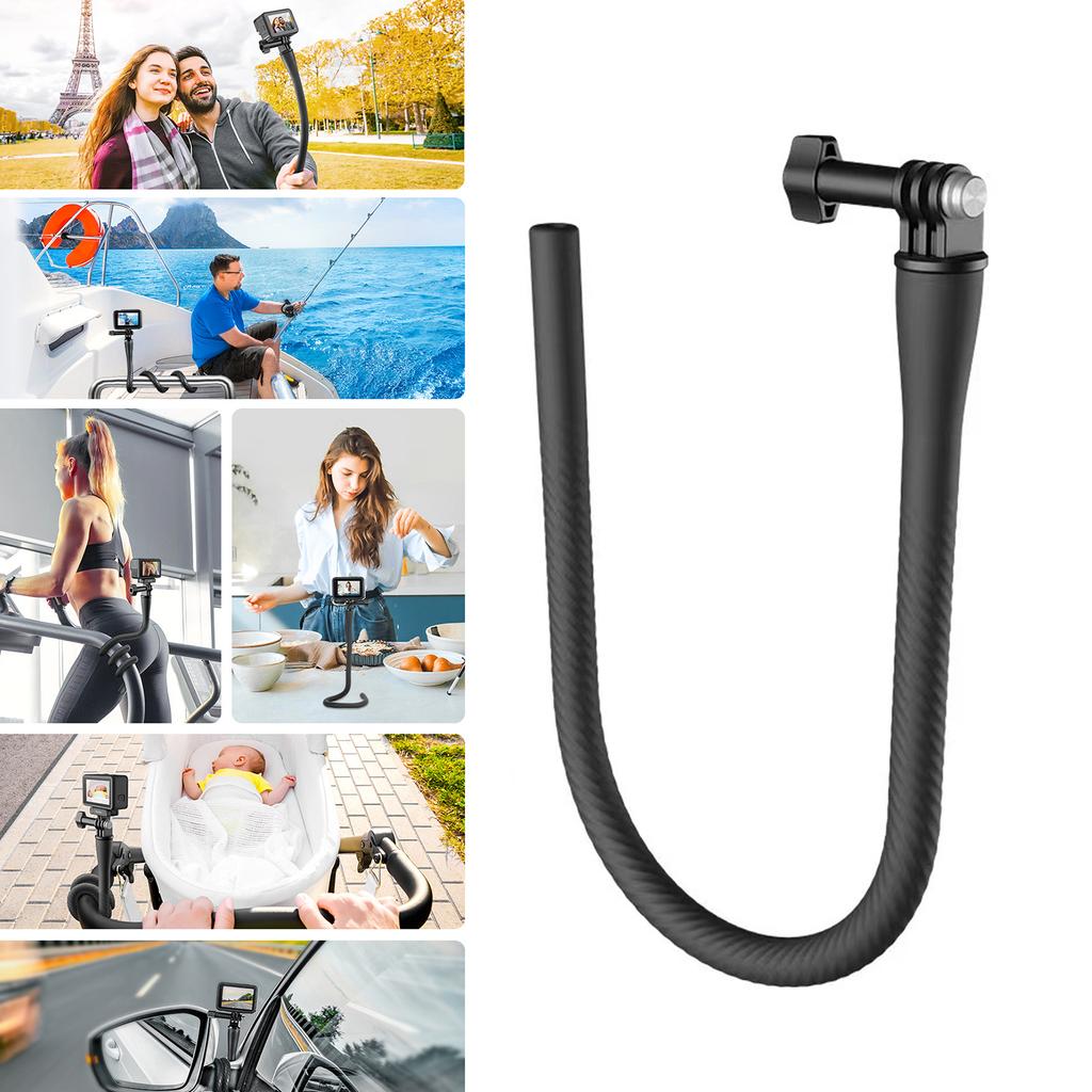 Bicycle Motorcycle Panoramic Selfie Stick Monopod Mount Handlebar Bracket For Gopro11 DJI/Insta360 X3/X2/RS Accessory