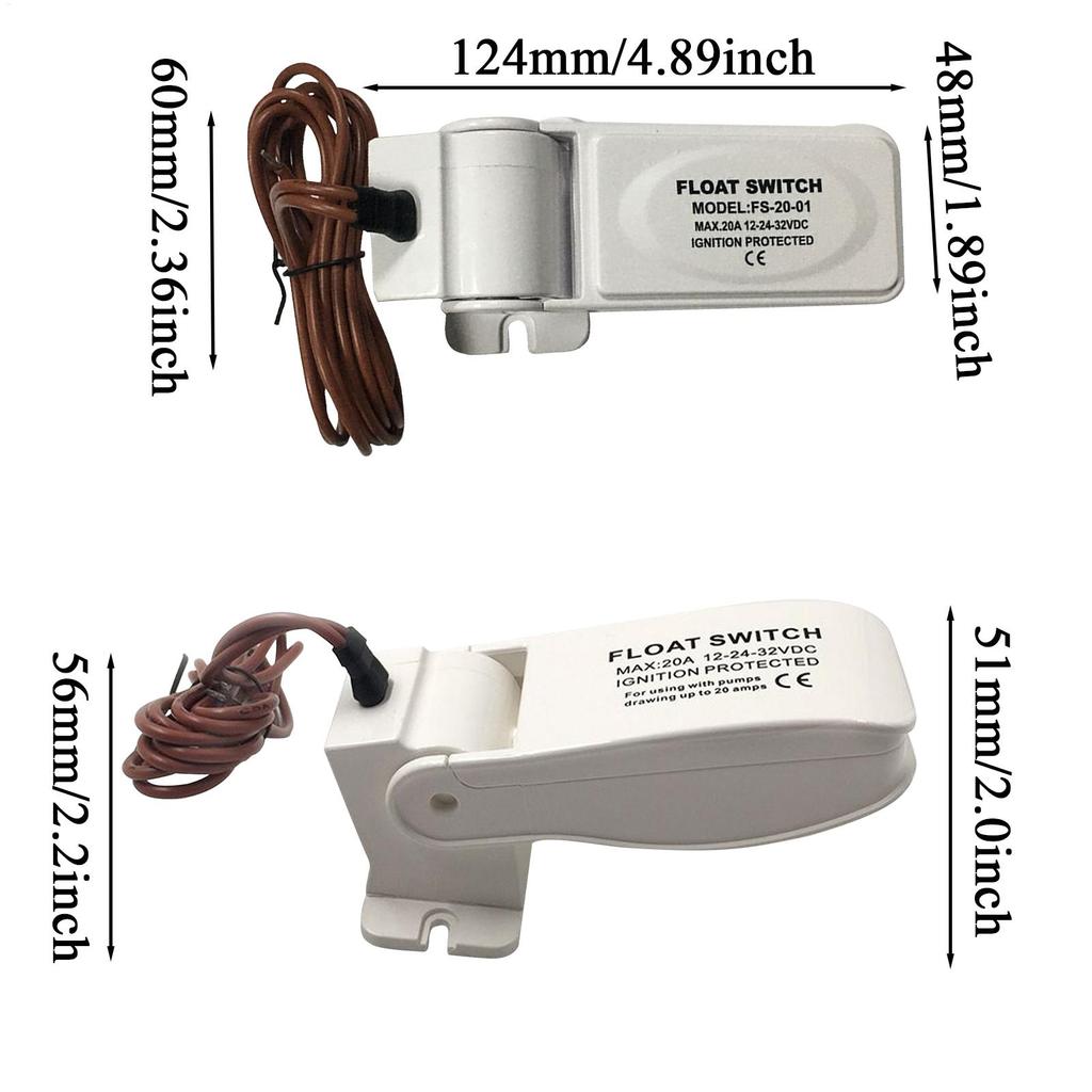 Float Switches For Boat Bilge Pump Bilge Pump Submersible Boat Automatic Float Switches Water Level Controller Accessories For