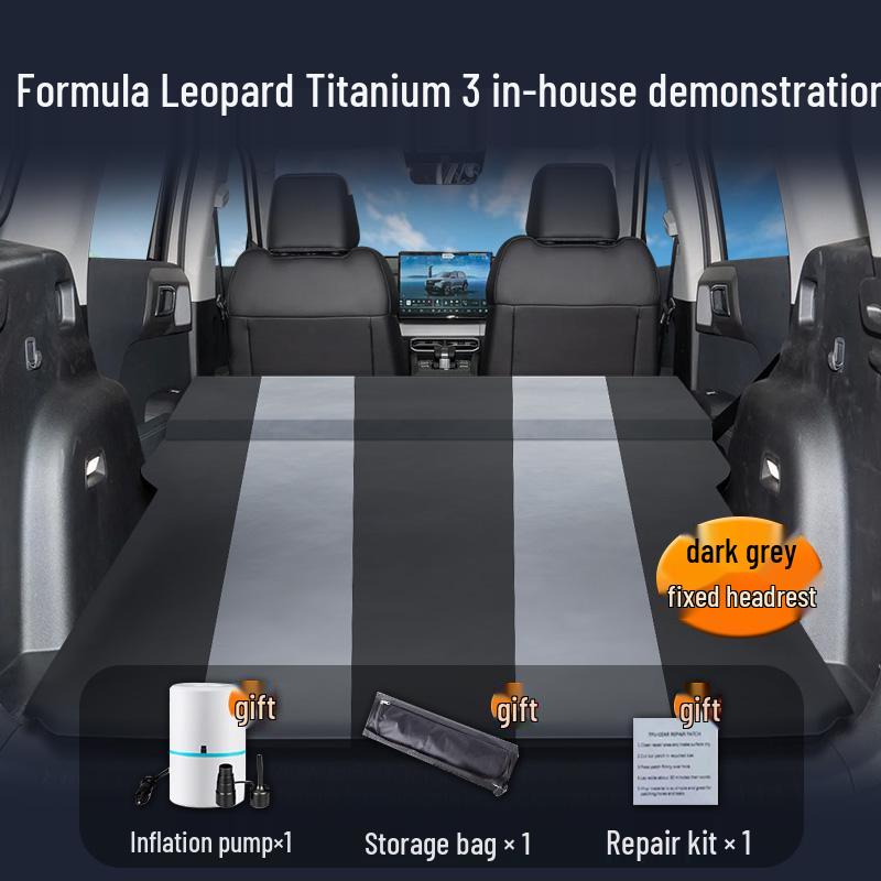 Матрас-машина Formula Leopard Titanium 3: Автоматическая надувная кровать в багажник и задний спальный коврик