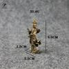 Copper guanyin Buddha Statue Hanging Ornament Feng Shui bless Home Decor for Living Home Lucky Brass Figurine Desk Decoration
