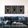 Abstract Football Star Painting Print Canvas Wall Art Poster Soccer Neon Picture for Gym Boy Gift Living Room Home Decor Cuadros