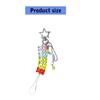 Набор из 2 бусин-медведей, брелок для ключей, многоцелевой кулон на сумку, модный аксессуар для ключей, подходящий для украшения ключей и сумок