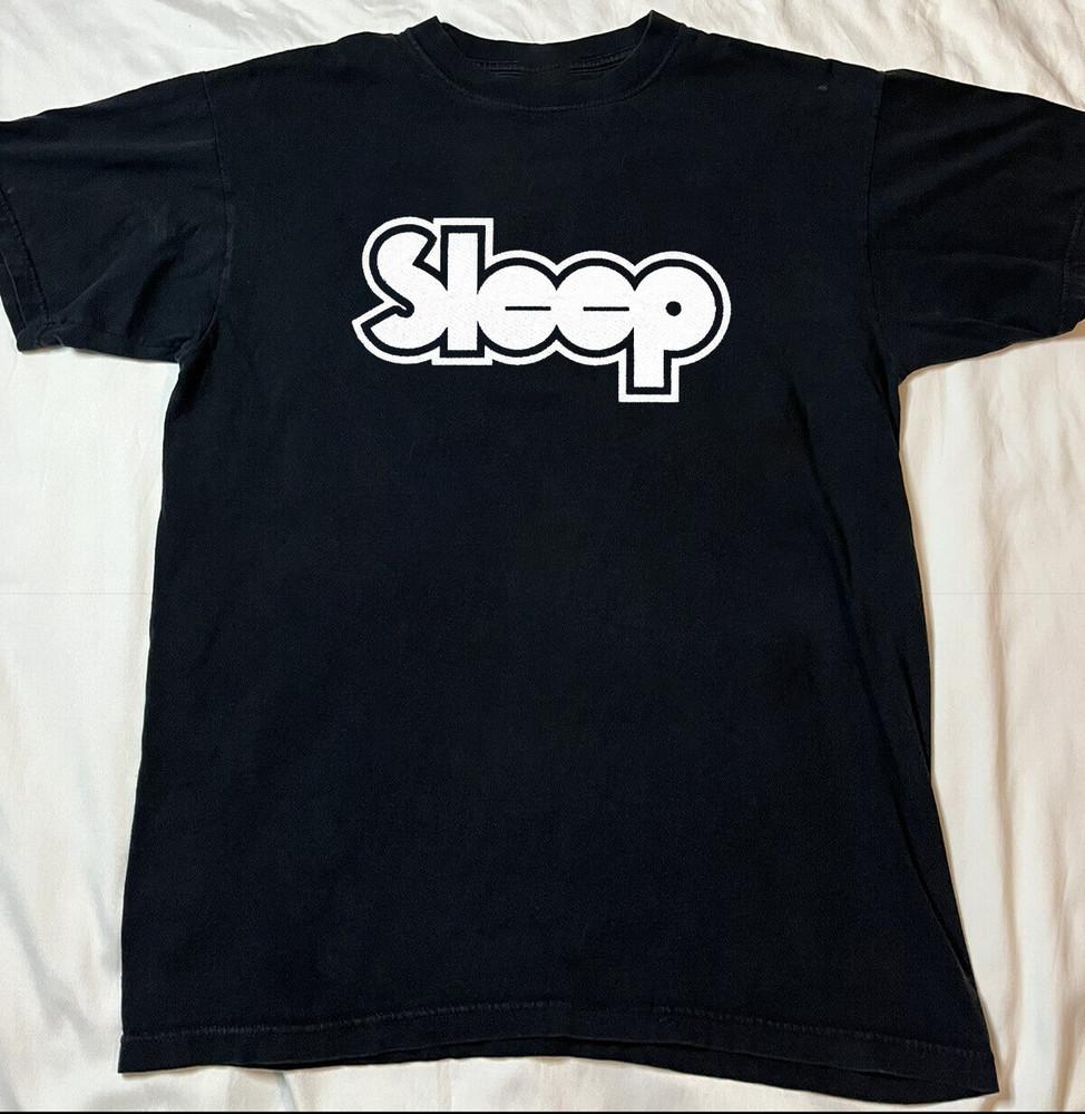 Sleep Band LOGO Black Cotton Shirt Full size S5XL Unisex T260 Unisex T-Shirt