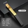 Angled Measuring Reader for Narrow Openings, Fine Scale Lines and Position Lock for Cabinet Door Fitting, Machine Inspection and Service