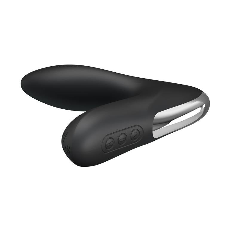 Leonard Silicone USB Inflatable Anal Stimulator Black